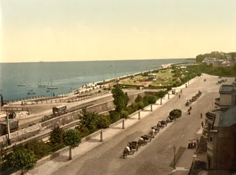 Ryde Esplanade, IOW, ca. 1890 - 1900